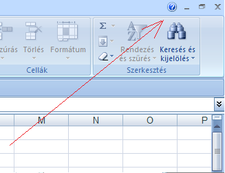 Excel 2007 súgó