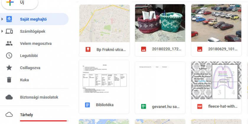 Google Drive használata Google Drive használata