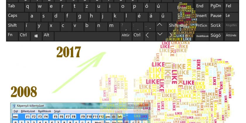 Képernyőbillentyűzet, ma Képernyőbillentyűzet, ma 2017-ben, windows 10 alatt